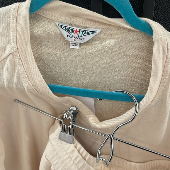 Hard tail French terry jogger set - Picture 4 of 6